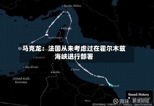 马克龙:法国从未考虑过在霍尔木兹海峡进行部署-第3张图片