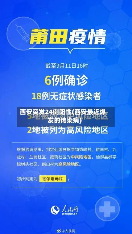 西安突发24例阳性(西安最近爆发的传染病)