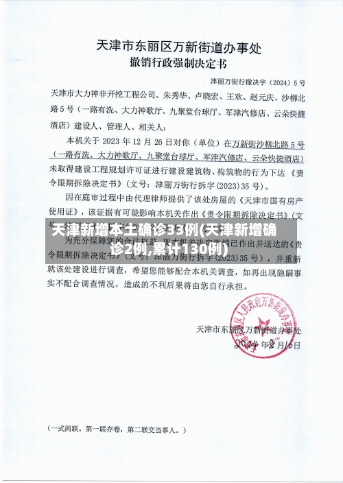 天津新增本土确诊33例(天津新增确诊2例,累计130例)-第3张图片