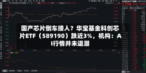 国产芯片倒车接人？华宝基金科创芯片ETF（589190）跌近3%，机构：AI行情并未退潮