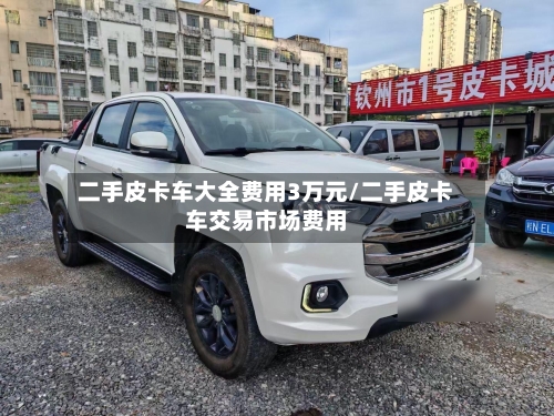 二手皮卡车大全费用3万元/二手皮卡车交易市场费用