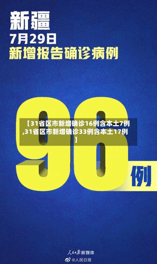【31省区市新增确诊16例含本土7例,31省区市新增确诊33例含本土17例】