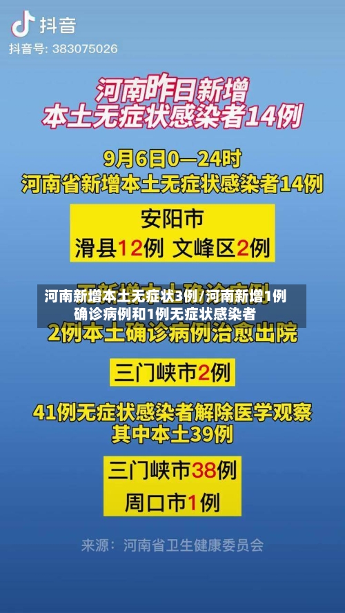 河南新增本土无症状3例/河南新增1例确诊病例和1例无症状感染者-第2张图片