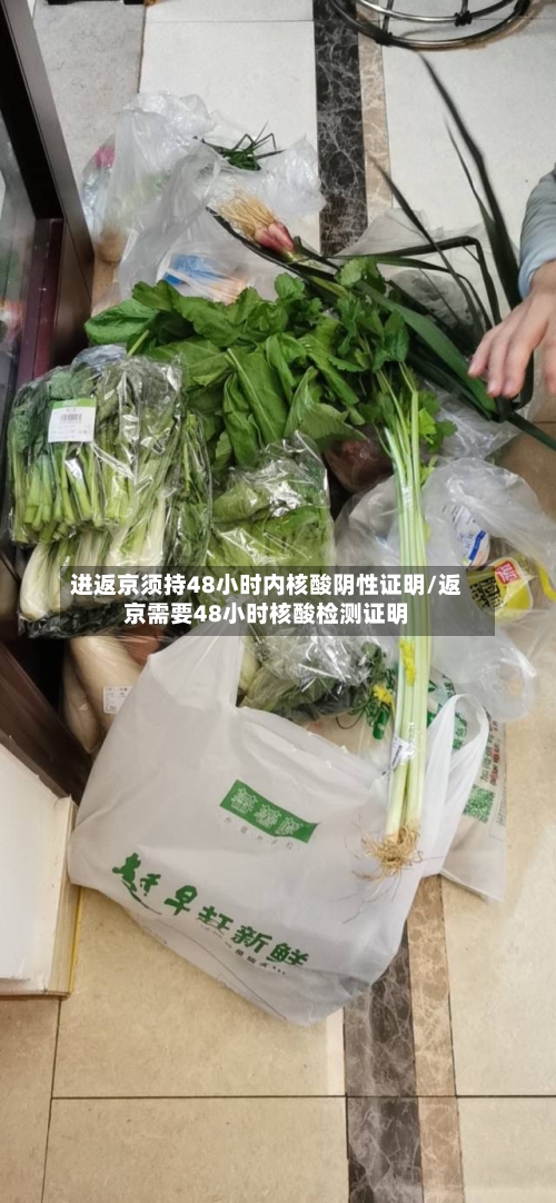 进返京须持48小时内核酸阴性证明/返京需要48小时核酸检测证明