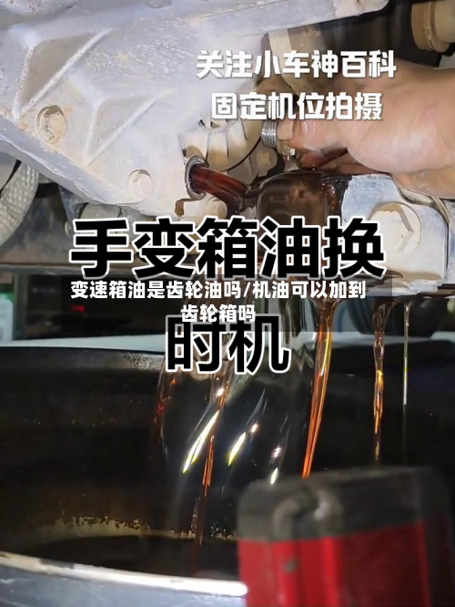 变速箱油是齿轮油吗/机油可以加到齿轮箱吗-第2张图片