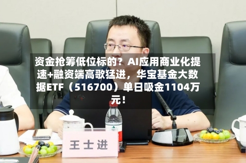 资金抢筹低位标的？AI应用商业化提速+融资端高歌猛进，华宝基金大数据ETF（516700）单日吸金1104万元！