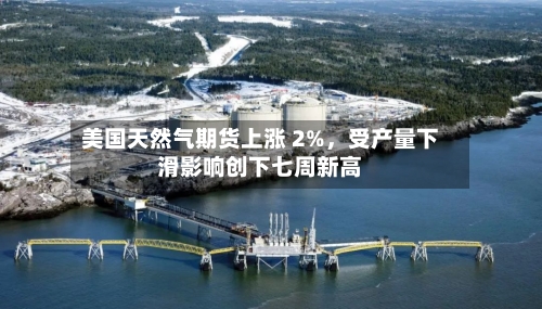 美国天然气期货上涨 2%，受产量下滑影响创下七周新高