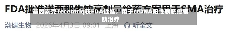 基因泰克Tecentriq获FDA批准	，用于ctDNA阳性膀胱癌辅助治疗-第3张图片
