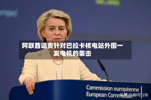 阿联酋谴责针对巴拉卡核电站外围一发电机的袭击