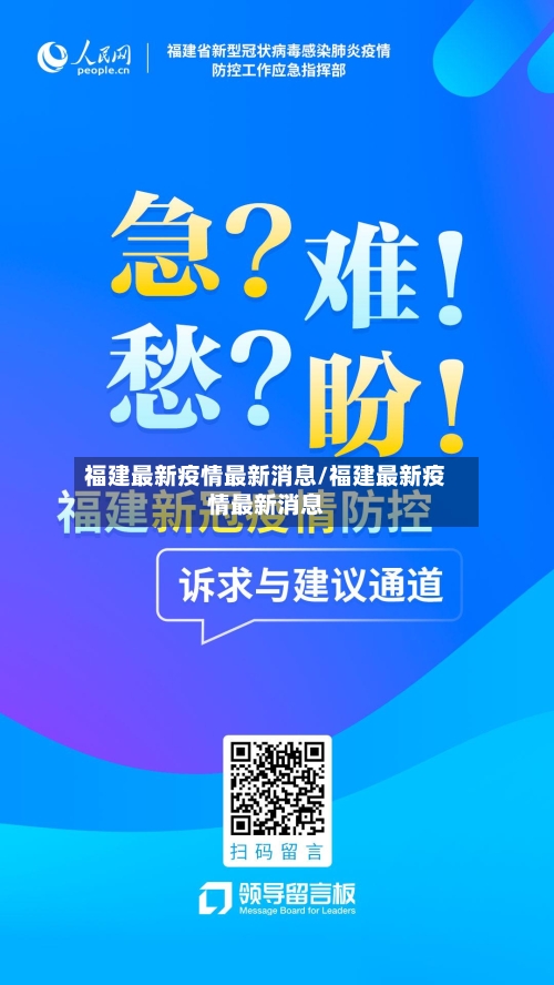福建最新疫情最新消息/福建最新疫情最新消息