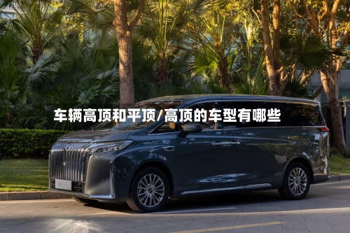 车辆高顶和平顶/高顶的车型有哪些-第2张图片