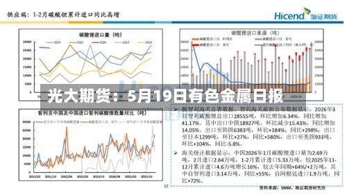 光大期货:5月19日有色金属日报-第3张图片