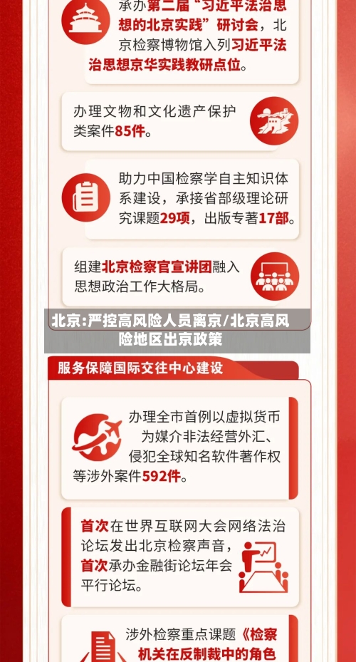 北京:严控高风险人员离京/北京高风险地区出京政策-第3张图片