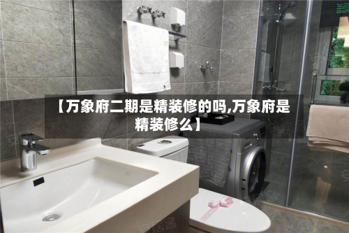 【万象府二期是精装修的吗,万象府是精装修么】-第2张图片