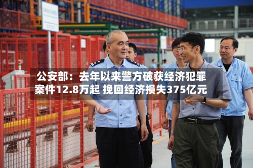 公安部:去年以来警方破获经济犯罪案件12.8万起 挽回经济损失375亿元