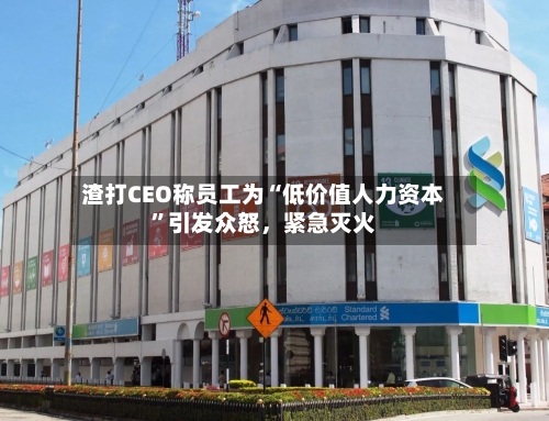 渣打CEO称员工为“低价值人力资本”引发众怒，紧急灭火-第3张图片