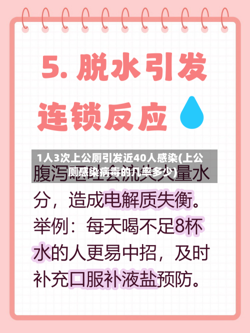 1人3次上公厕引发近40人感染(上公厕感染病毒的几率多少)-第2张图片