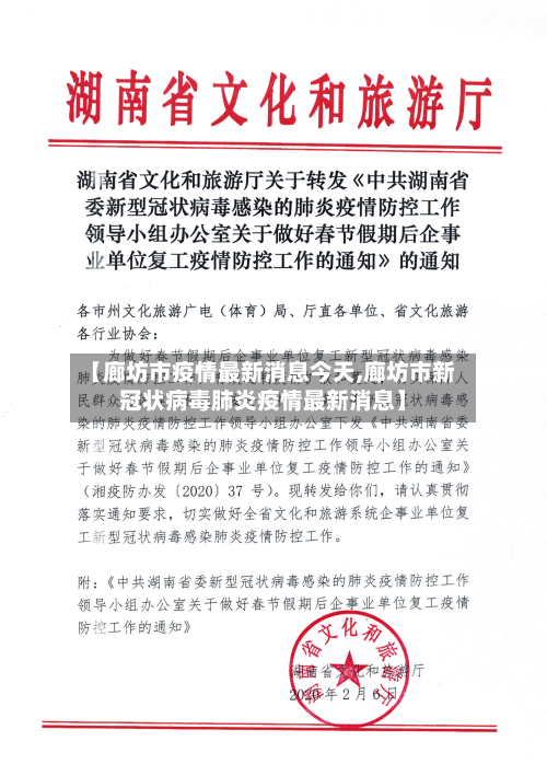 【廊坊市疫情最新消息今天,廊坊市新冠状病毒肺炎疫情最新消息】-第3张图片