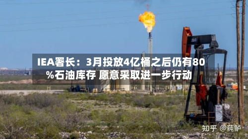 IEA署长：3月投放4亿桶之后仍有80%石油库存 愿意采取进一步行动