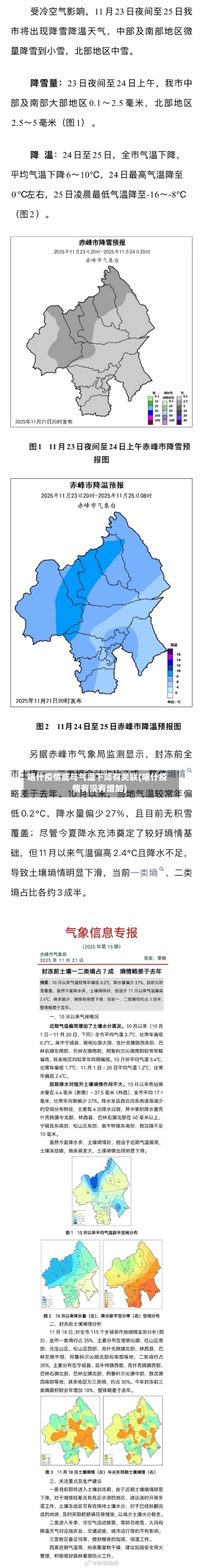 喀什疫情或与气温下降有关联(喀什疫情有没有增加)
